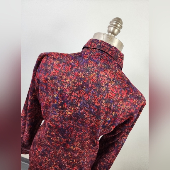 Coldwater Creek Women's Floral Button-Up Shirt, XS - Picture 5 of 14